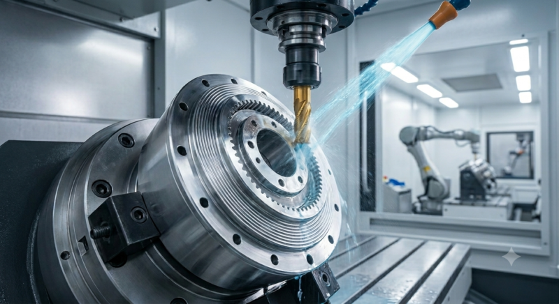 high-precision-robotics-gearbox-housing-cnc-machining high-precision-robotics-gearbox-housing-cnc-machining
