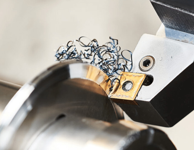 High precision 5-axis CNC machining of complex aerospace components